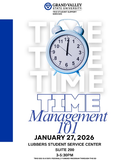 TRIO SSS Time Management 2026